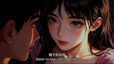 In front of my elder brother'_s prese, My sister-in-law actually did such a thing to me.This is just too exciting.. AI-generated