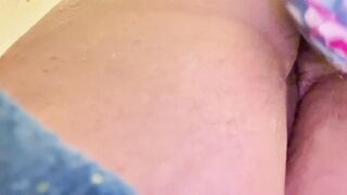 Subordinated fellates pony fuck stick and takes internal cumshot while sissygasming