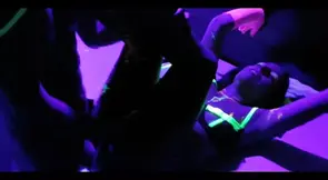 Fluo Party... He Fuck Me in the Swinger Club