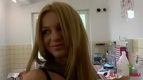 Inked Up Blonde Jay Jay Gives a Sensual Roadhead - AltErotic