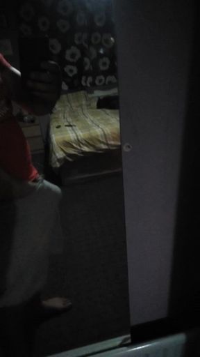 Wanking in girlfriends step mothers house