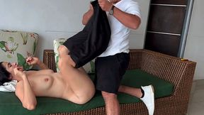 Buxom Indian goes for cowgirl pose fuck with a stranger - Amateur Porn