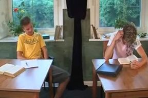 BB Bang-Out In A Classroom And Facialcum