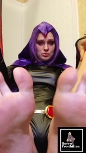Raven says spit and foot humiliation TEASER ONLY. HD FULL CLIP AVAILABLE