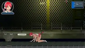 Fiery Redhead Tempts Robotic Idol in Hot Animated Encounter