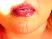 ASMR: Soft Moans and Spit Play