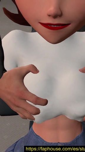 Helen The Horny Data Analyst Working Late   Clip 2