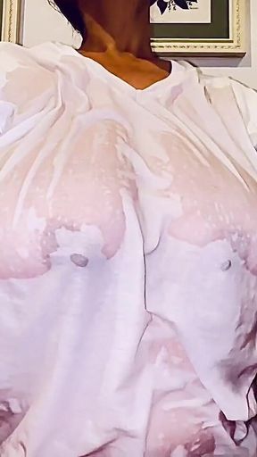 Wet T-shirt Huge Tits
