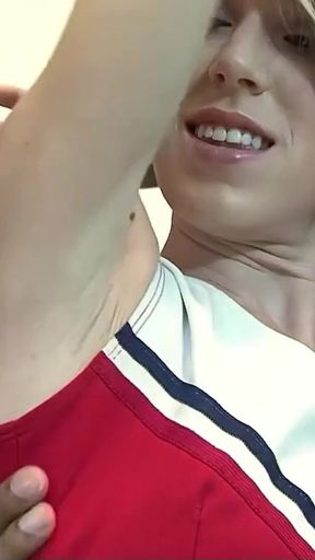 Jaw-dropping moment from &quot;Short hair tall blonde Girl with small Tits and perfect Ass talk to First Time interracial Fuck&quot;