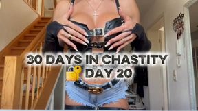 30 Days in Chastity – Day 20 – English Subtitles