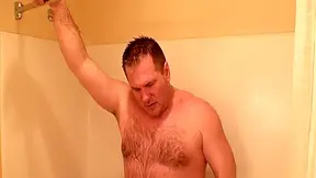 Stepdaddy Fucks Hallway In The Shower