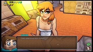 HornyCraft [MINECRAFT PORN Hentai game ] Ep.28 Alex in cooking apron gave me a boner