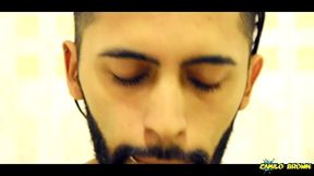 sexy masturbating slowly in the shower and massive cumshot - camilo brown