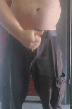 Enjoying the New Storage Unit.