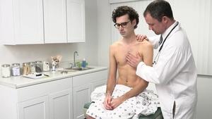 DoctorTapes: Nerdy Twink Visits Gay Doctor Mark Something