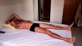 oil, massage on my stepsister s back, i got a hard-on and fucked her ass until i came inside. vagninho e luna oliveira