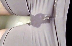 me pissing in my running shorts