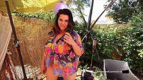 it s angelina castro working that hairy pussy with a glass dildo!