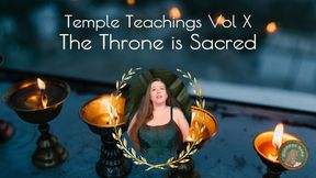 Temple Teachings Vol X: The **** is Sacred