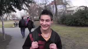 Czech Hunter: Bargaining for Boys' Boxers at the Park