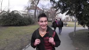 Czech Hunter: Bargaining for Boys' Boxers at the Park