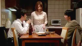 Surprised Busty Wife Fucks Husband's Friend at Restover Nightly