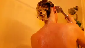 POV shower with facial cum ending