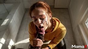 i caught this pregnant nympho masturbating and punished her hard with my huge hard cock [ai]