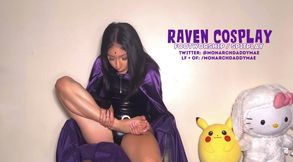 Raven Cosplay: Footworship + Spit Play