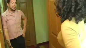 Amateur Girl Fucks Landlord Hard Instead of Rent Payment Due