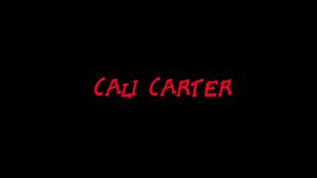 cali carter deep throats and swallows at glory hole