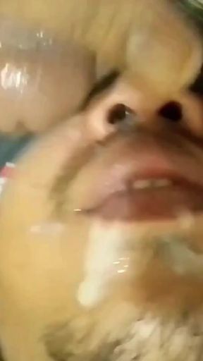 Must-see moment from "Tasting My Horny Friend's Warm, Sticky Load ( Compilation )"