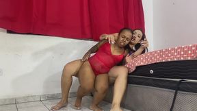 ASIAN WOMAN PUTTING THE DWARF SLAVE TO CARRY BY KIARA AND EVIL DWARF CAM FULL HD CLIP 3