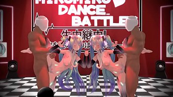 Append&#039_s Mikus in MMD Battle (With SEX) LAMB by [バッチモ]