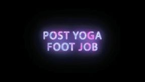 Eves Post Yoga Footjob