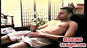 Naughty stud got blowjob by gay