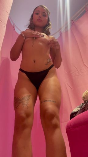 Female Onlyfans Model in Studio