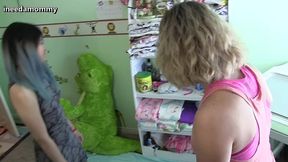 abdl humiliation sister exposes your nursery and diapers