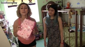 abdl humiliation sister exposes your nursery and diapers