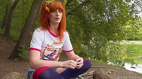 Skinny Redhead Alex Bwc Dp - Alex Harper