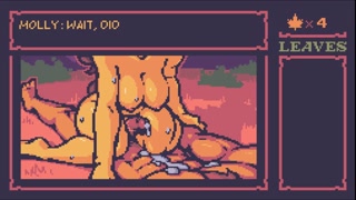 Lewd Leaf Land Maple Tea Ecstasy [Psychedelic Hentai game] Ep.3 intense outdoor night fuck