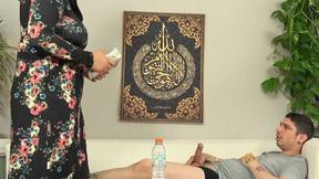 ”A titty female in a hijab got a really hard gift”