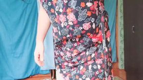 Beautiful Crossdresser Teasing Camera with Hot Booty Moves