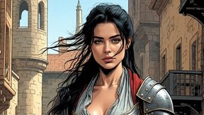 ErosQuest - Arya the Mercenary - Solitary Pleasures in a Room - AI Content (New Version)