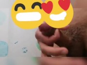 Un rico pajaso antes de la ducha