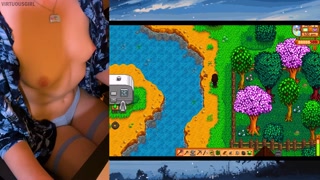 ASMR Gaming + Nudity 🩵 Moving Into Stardew Valley