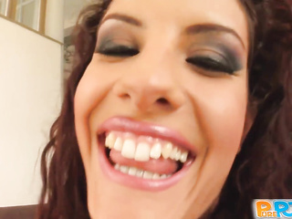 ”Skinny Leanna riding cock in P-O-V”