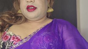 Chek Out My New Saree Do You Like It