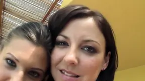 Hot MILFs Eva & Maria play with thick toys