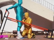 Zentai XXX Workout
